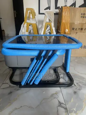 Mable and Glass Top Center Table