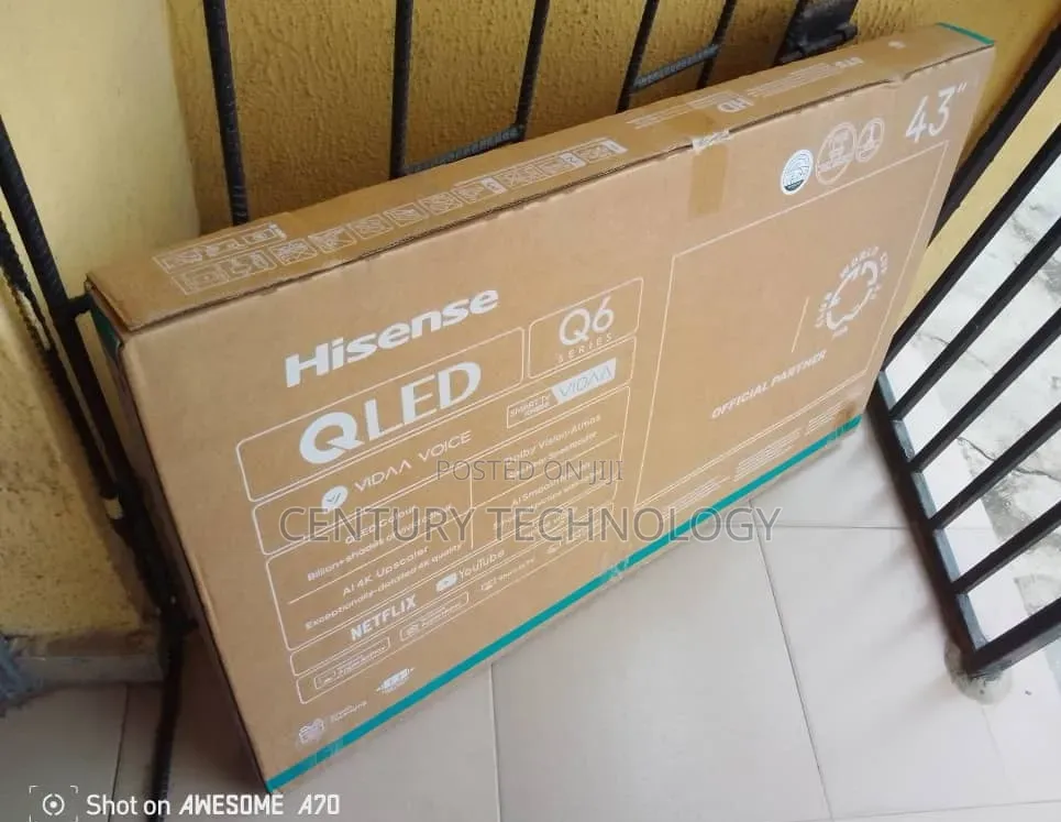 Hisense 43" Smart TV – Immersive Viewing Experience
