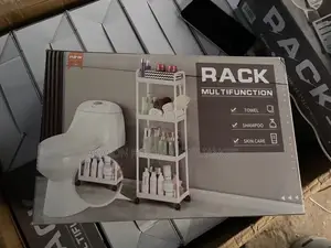 4-Step Multifunctional Toilet Rack With Tyre