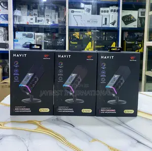 HAVIT Gamenote GK71 RGB Broadcaster Microphone