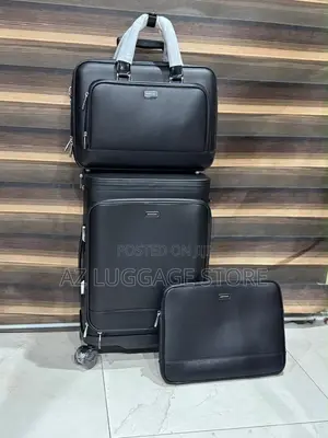 Mon Black Quality Hand Luggage Set of 3 Luggage Box