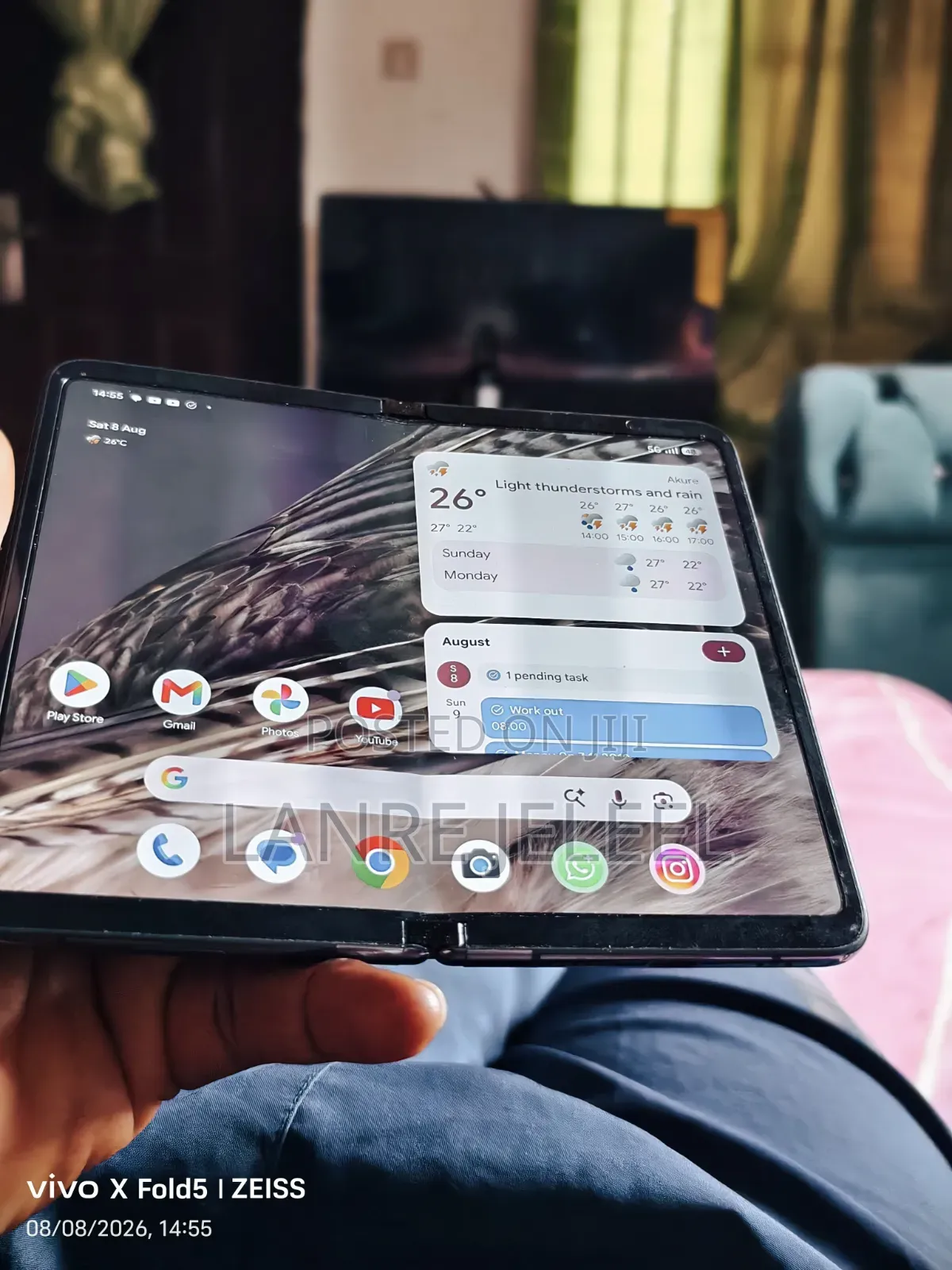 Google Pixel Fold 256 GB Black