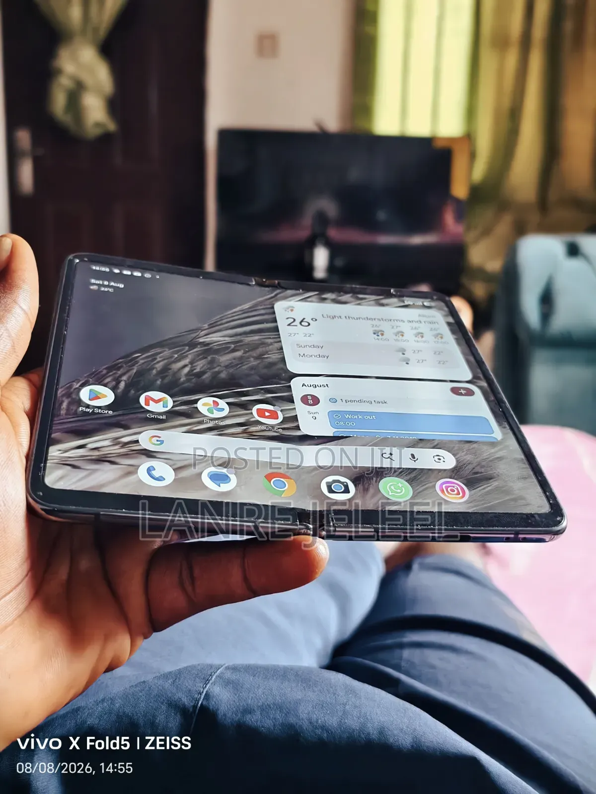 Google Pixel Fold 256 GB Black