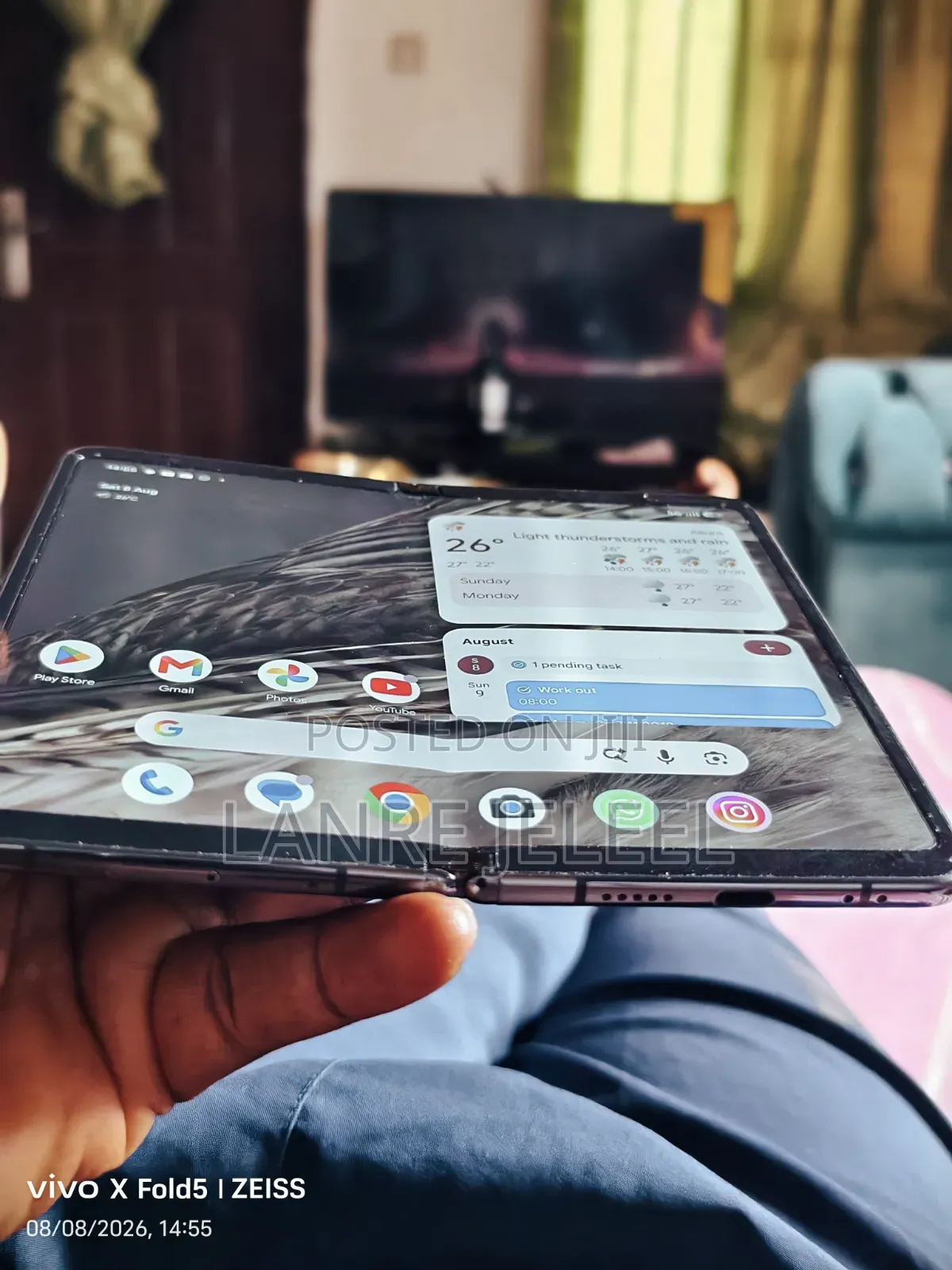 Google Pixel Fold 256 GB Black