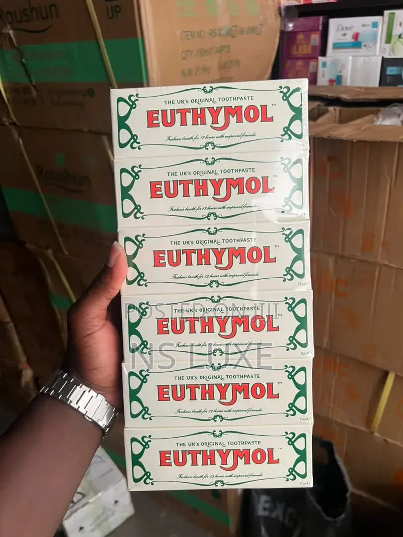 Euthymol -Original Toothpaste by 6pcs