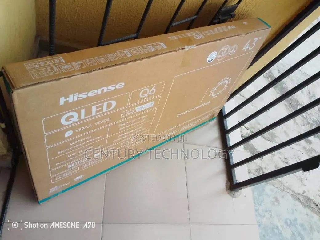 Hisense 43" Smart TV – Sleek Design Powerful Performance