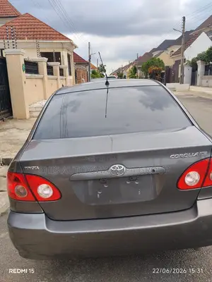 Toyota Corolla 2007 Gray