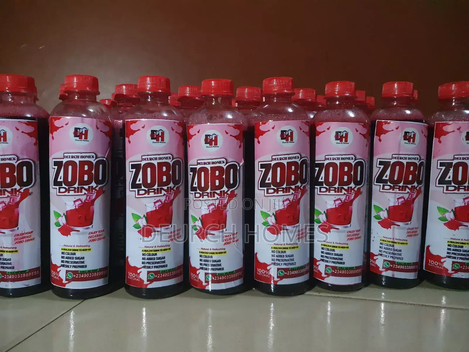 Deurch Homes Zobo Drink