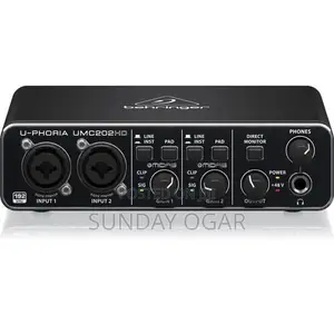 Behringer UMC202HD 2x2 Sound Card