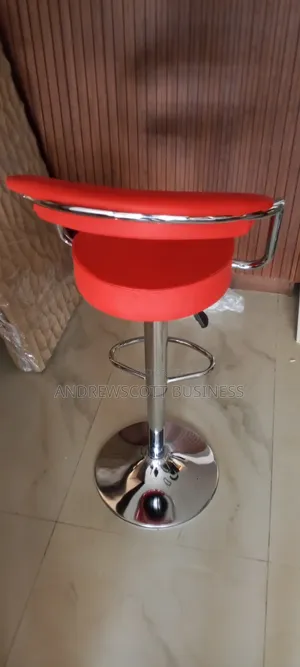 Red and Black Barstools