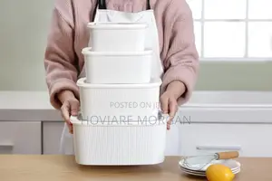 Airtight Stackable Plastic Food Container Set