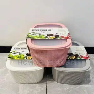 Airtight Stackable Plastic Food Container Set