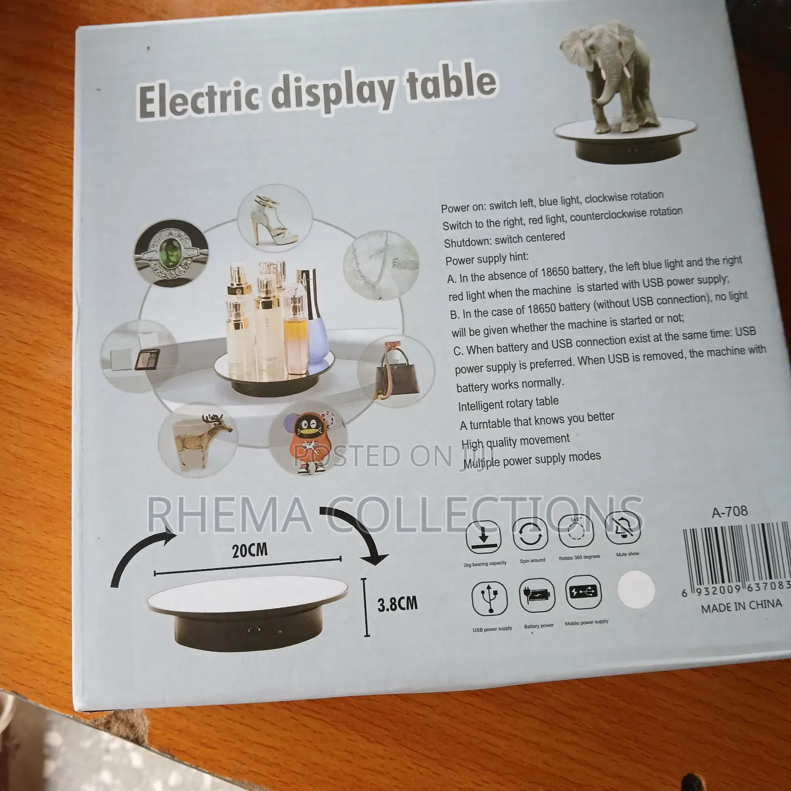 360 Degree Display Table