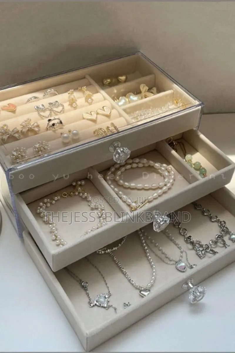 3 Layers Jewelry Box