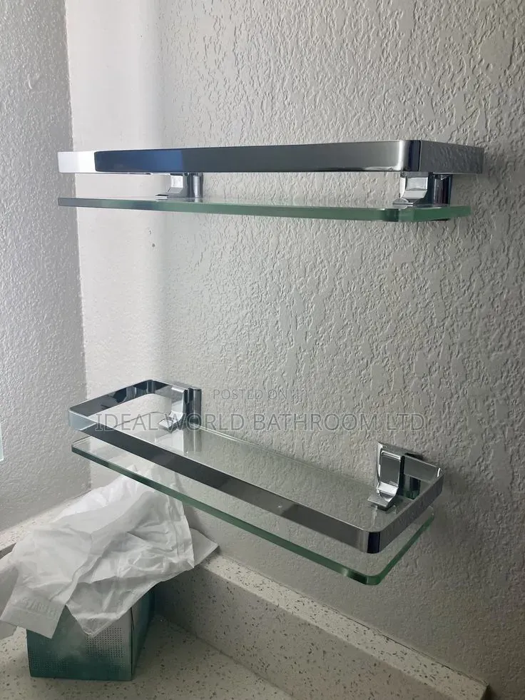 Double Glass Shelve