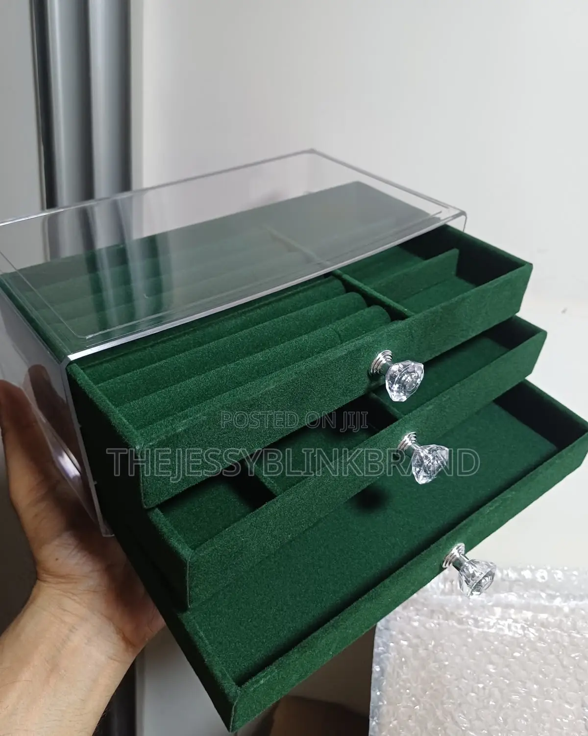 3 Layers Jewelry Box