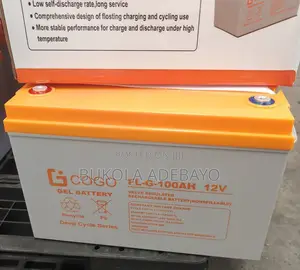 12V 200Ah Deep Cycle Gel Battery – Wingo, 2025