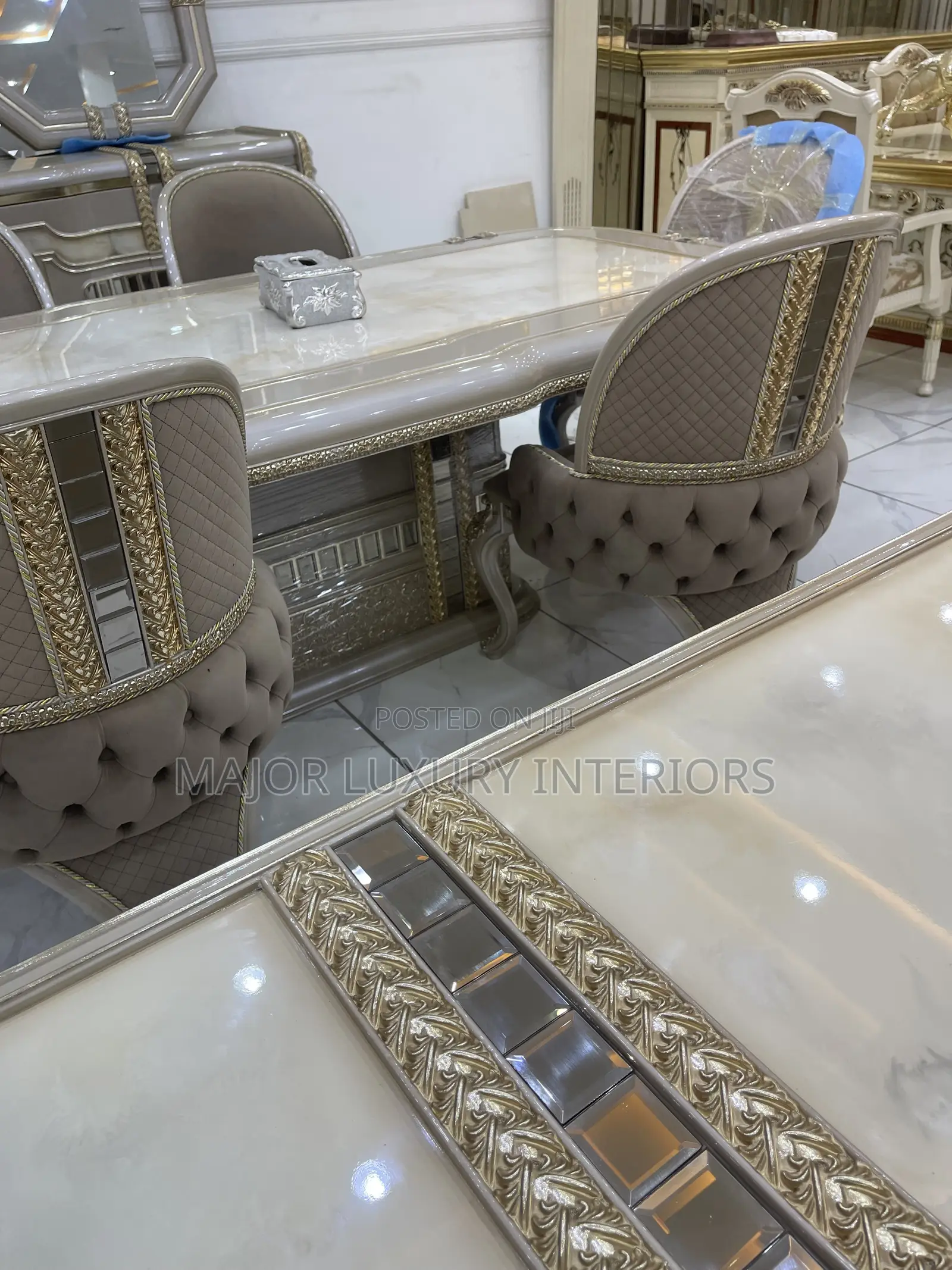 Highest Quality Turkey Original Royal Chairs Complete Set