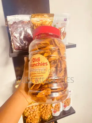 1.5liter Jar of Riped Plantain Chips