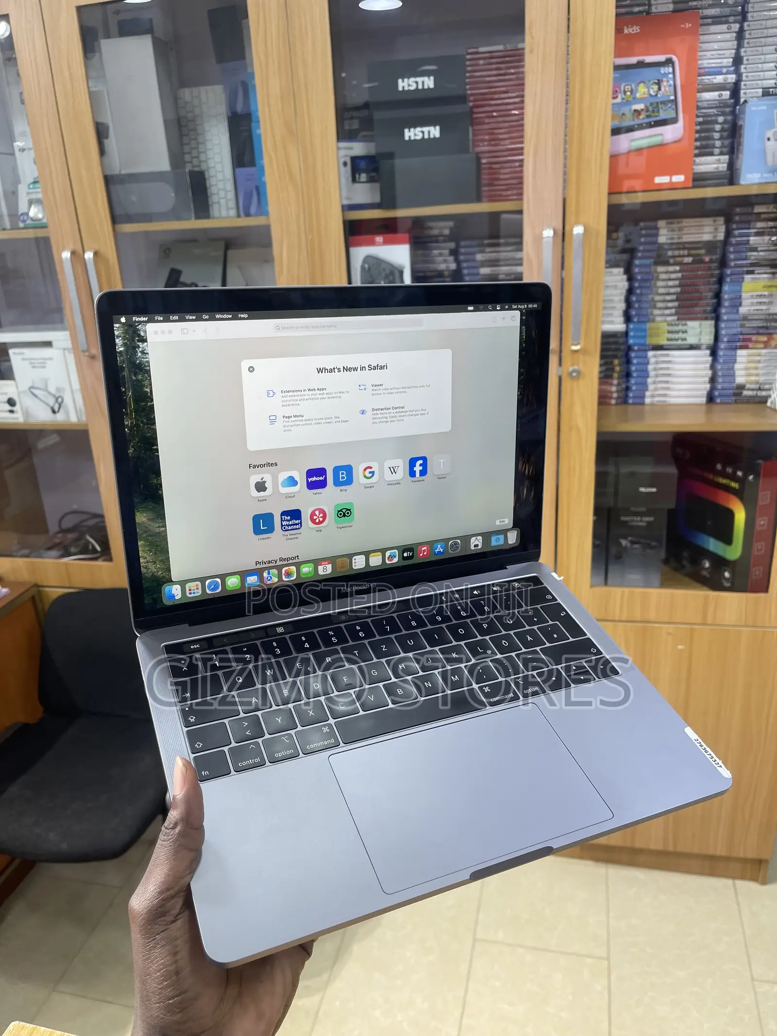 Laptop Apple MacBook Pro 2018 16GB Intel Core i5 SSD 512GB