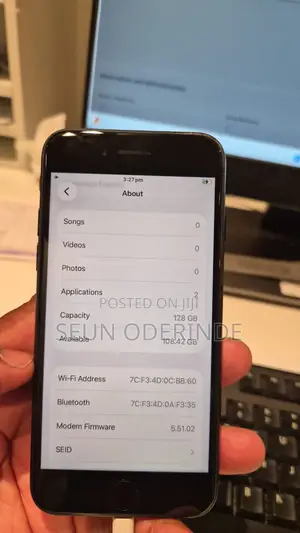 Apple iPhone SE (2022) 128 GB Black