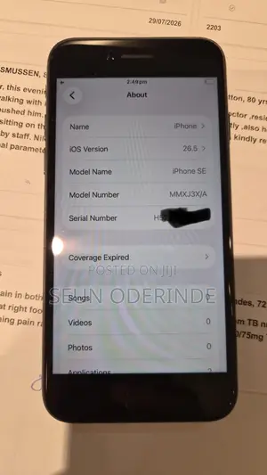 Apple iPhone SE (2022) 128 GB Black