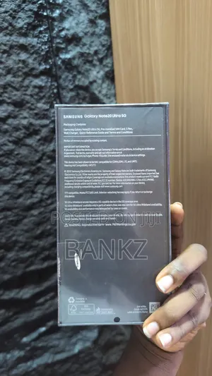 New Samsung Galaxy Note 20 Ultra 5G 256 GB Black