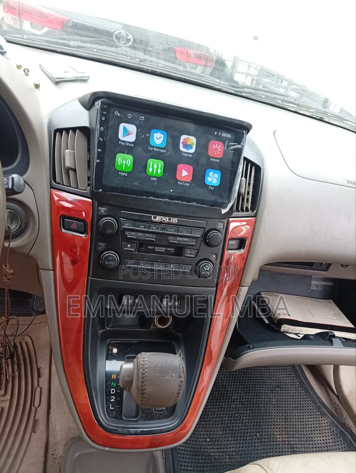 Rx 300 Android With Reverse Camera