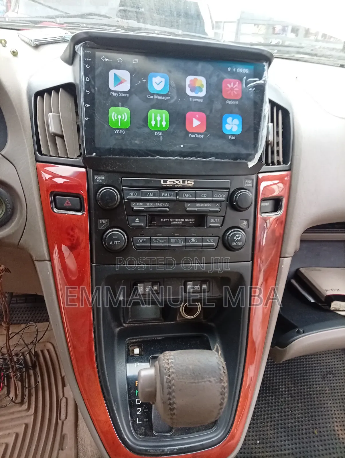 Rx 300 Android With Reverse Camera
