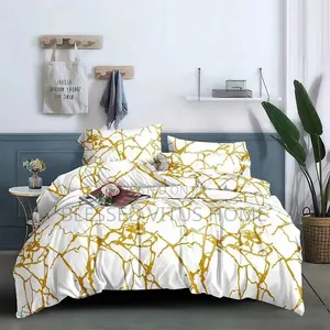 4 by 6 Luxury Bedspread Fabric and Duvet Set
