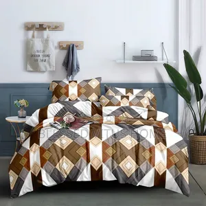 4 by 6 Luxury Bedspread Fabric and Duvet Set