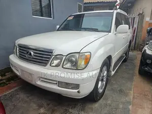 Lexus LX 470 AWD 2003 White