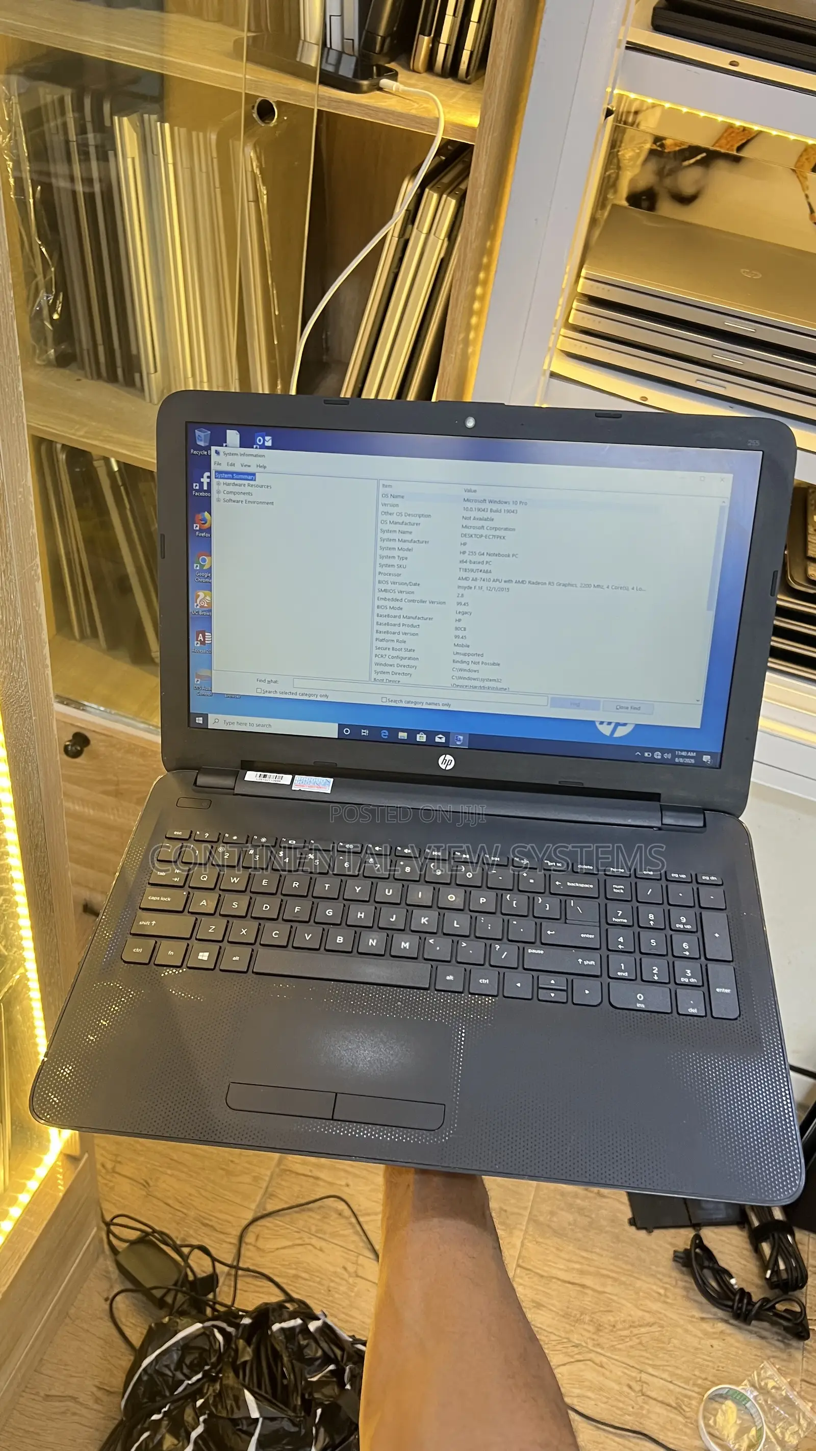 Laptop HP 255 G4 8GB AMD HDD 320GB