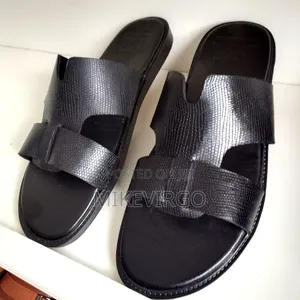 Men's Animal Skin Leather Slippers