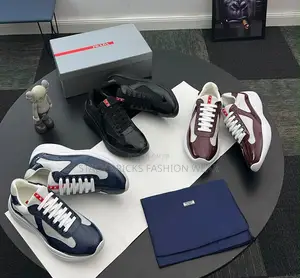 PRADA AMERICAN CUP SNEAKERS Available in 3 Colors*