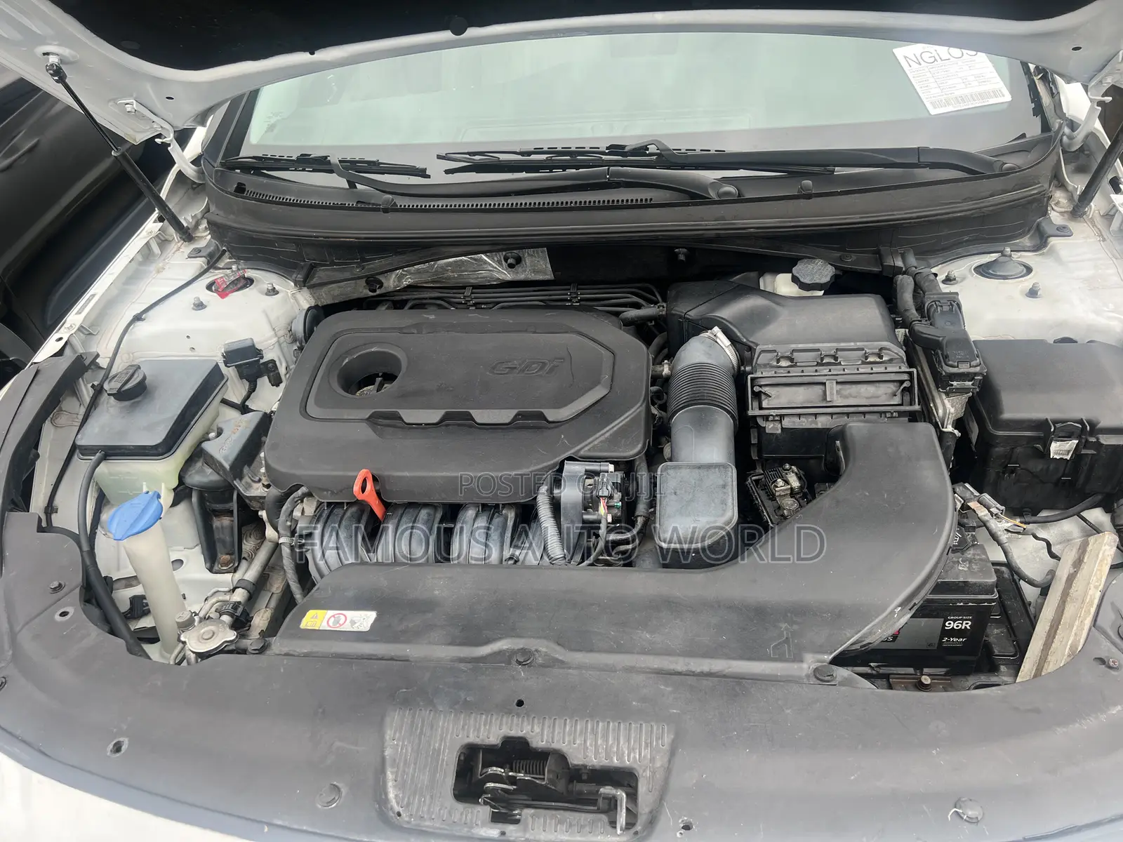 Hyundai Sonata 2016 White