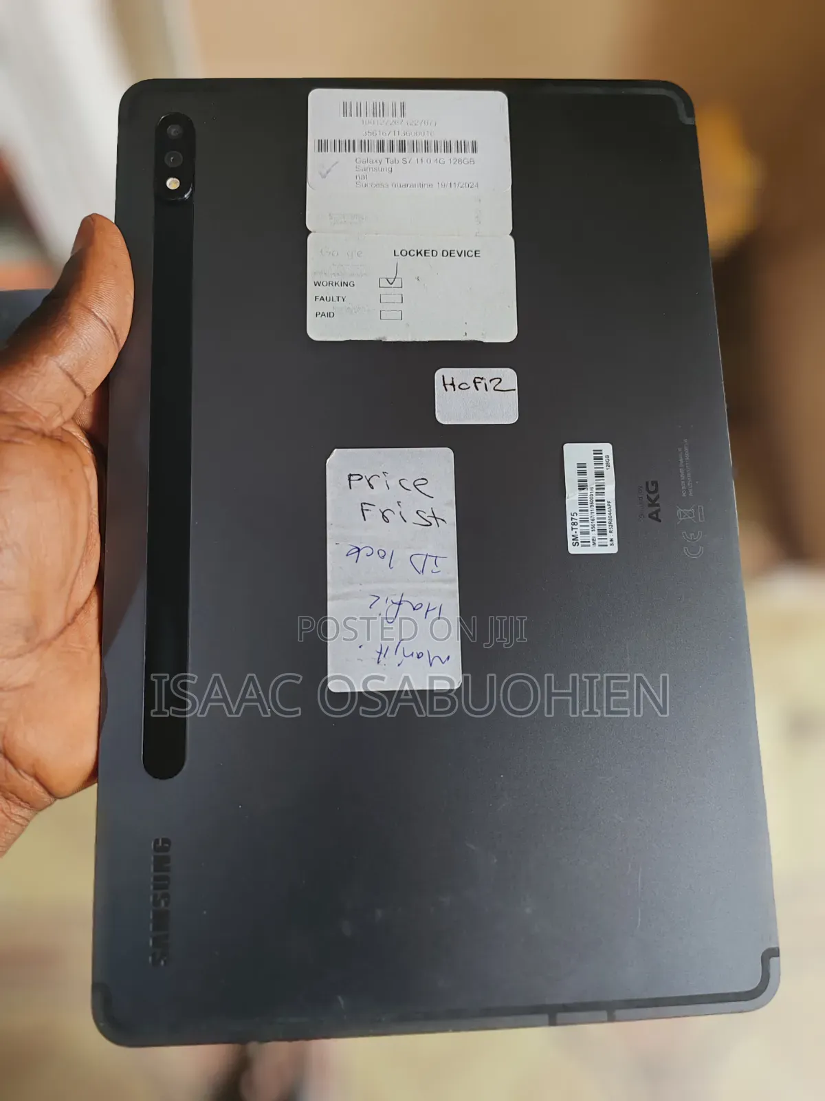 Samsung Galaxy Tab S7 128 GB Black