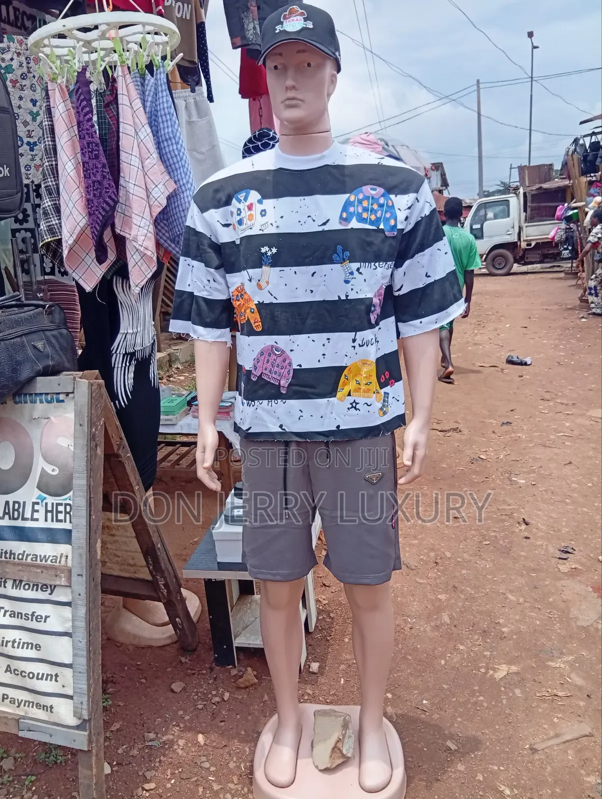 Trousers, Shirts and Sneakers for Sale.