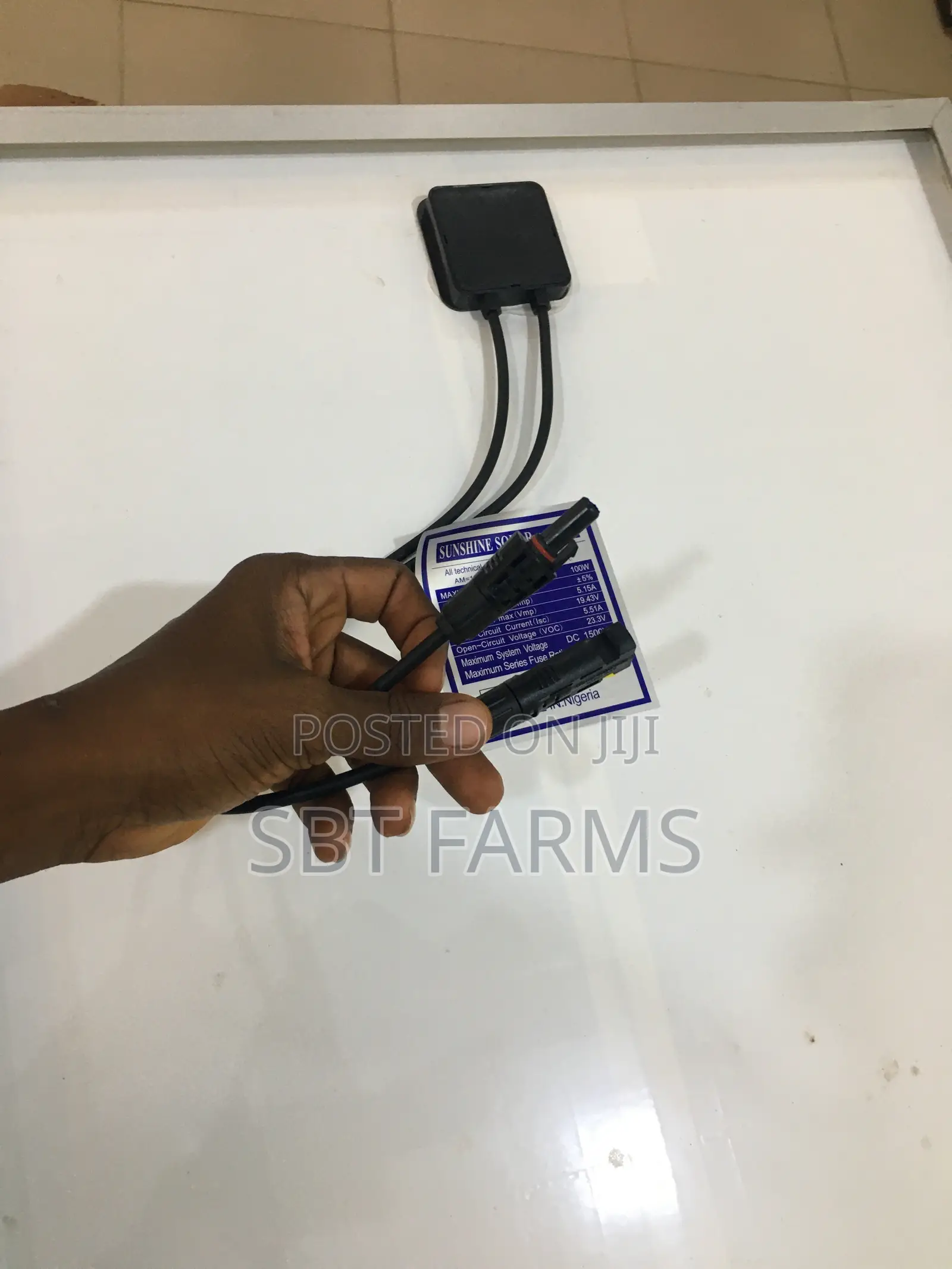 100W 18v Mono Crystal Solar Panel