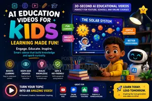 Fun AI Educational Videos for Kids | Kids Learning Animation