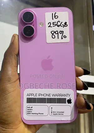 Apple iPhone 16 256 GB Pink
