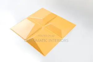 3D PVC Wall Panel With Lens | 50x50cm | 4pcs = 1sqm
