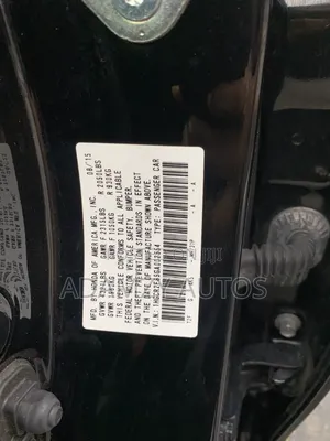 Honda Accord 2016 Black