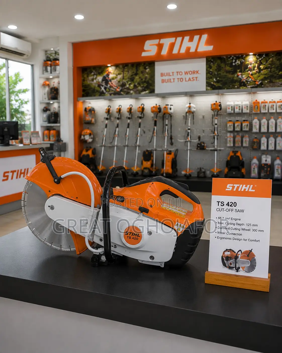 STIHL TS 420 Cut-Off Saw