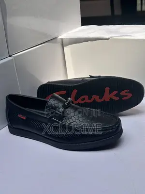 Crocks Pattern Men's Loafers Black