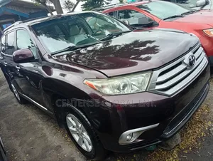 Toyota Highlander 2013 Burgundy