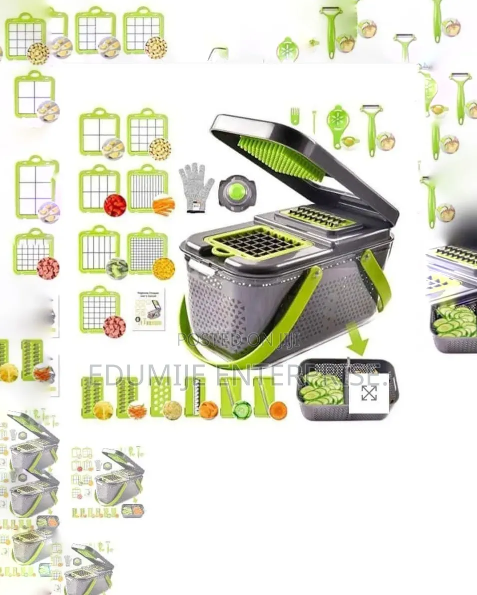 22 Pieces Vegetable Slicer