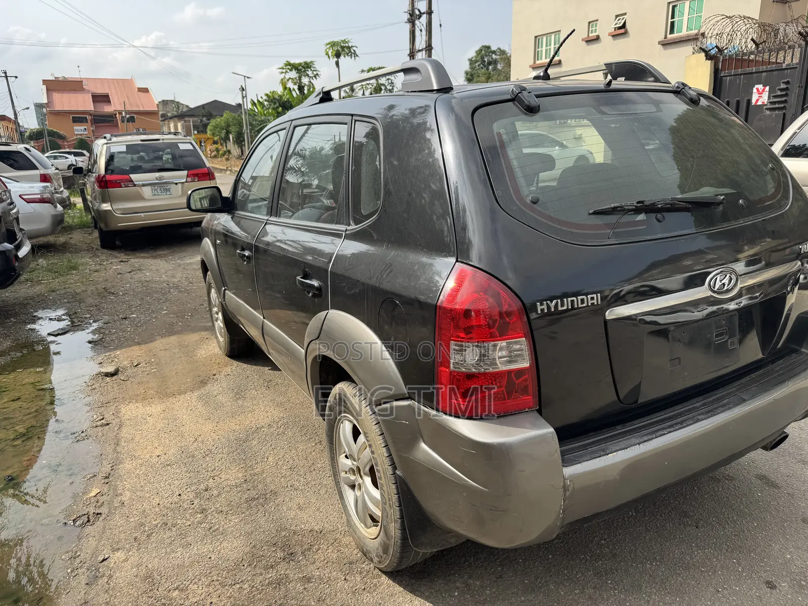 Hyundai Tucson 2008 Black