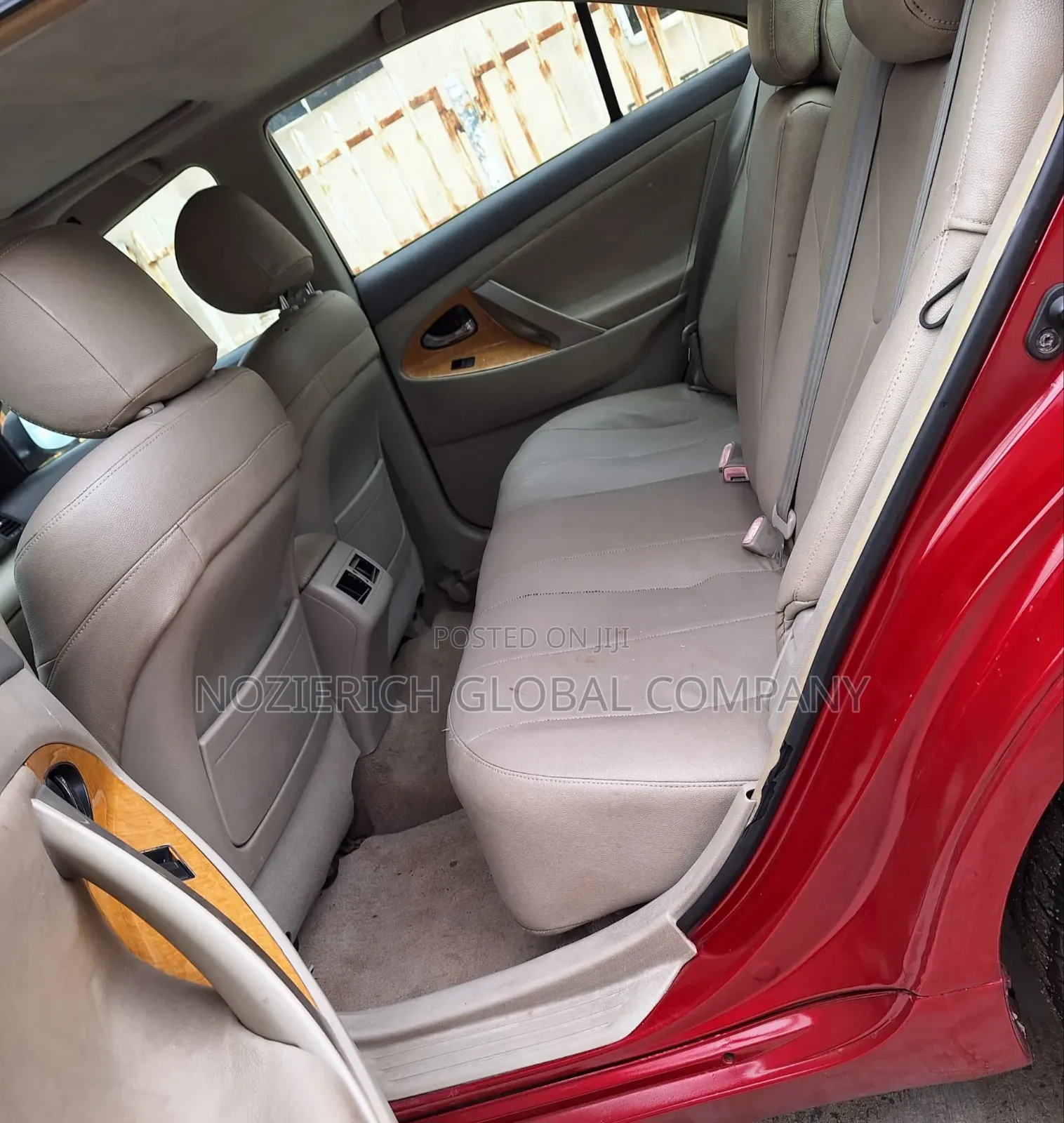 Toyota Camry 2008 Red