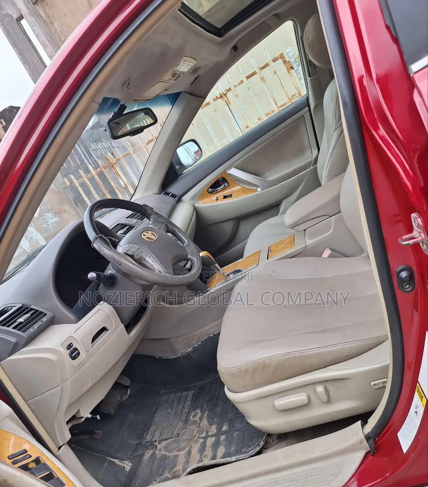 Toyota Camry 2008 Red